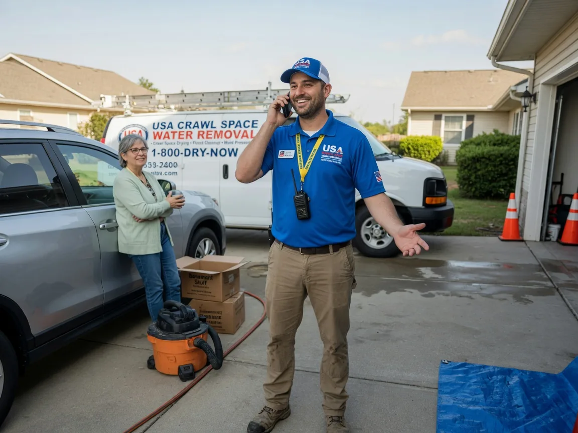 Crawl Space Water Removal Stanfield, NC FAQs